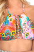 Luli Fama Boho Chic Strings To Braid Halter Top